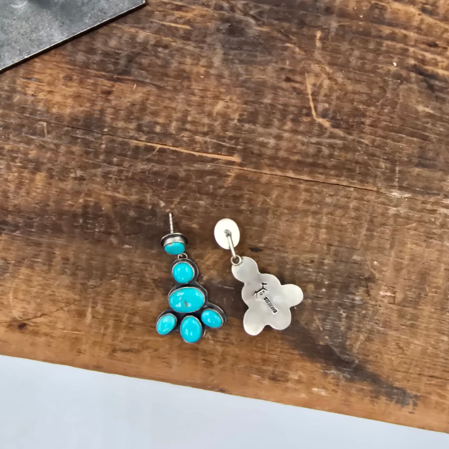 Campitos Turquoise Stud Earrings