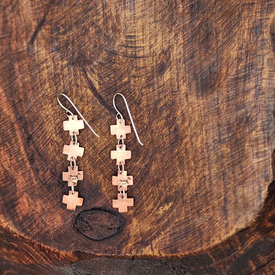 Multi Cross Earrings