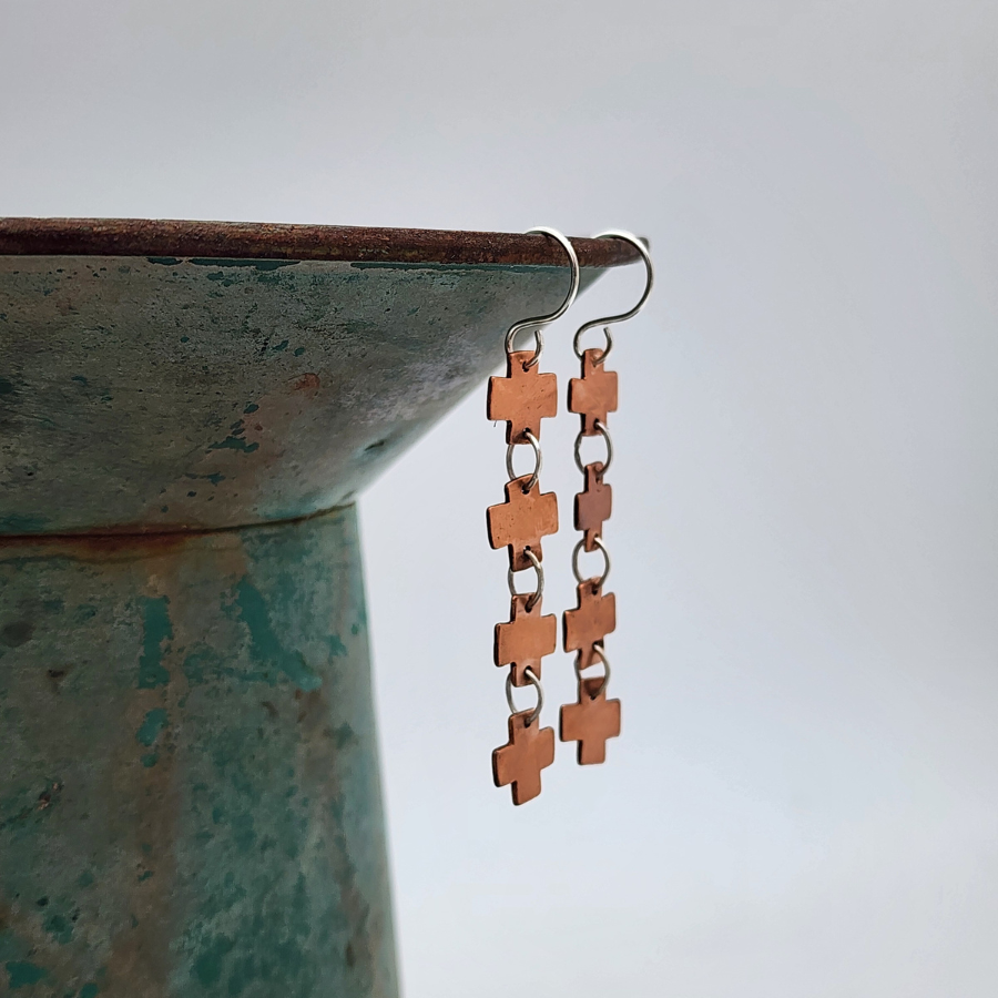 Multi Cross Earrings