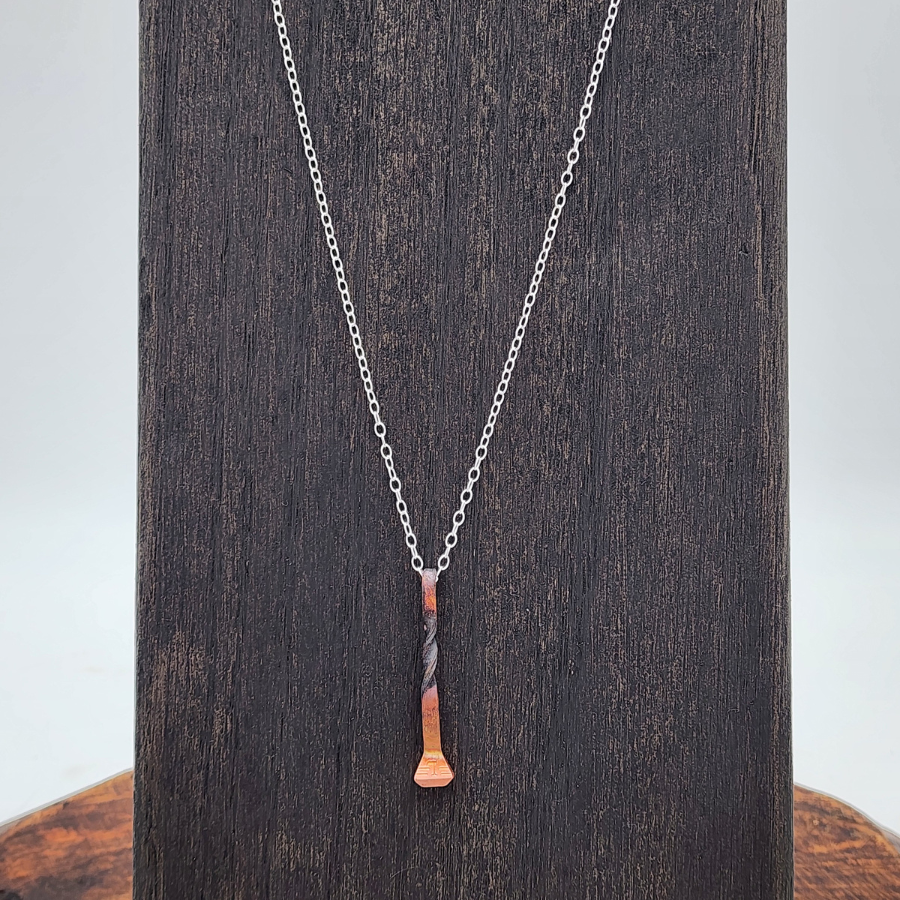 Horseshoe Nail Necklace