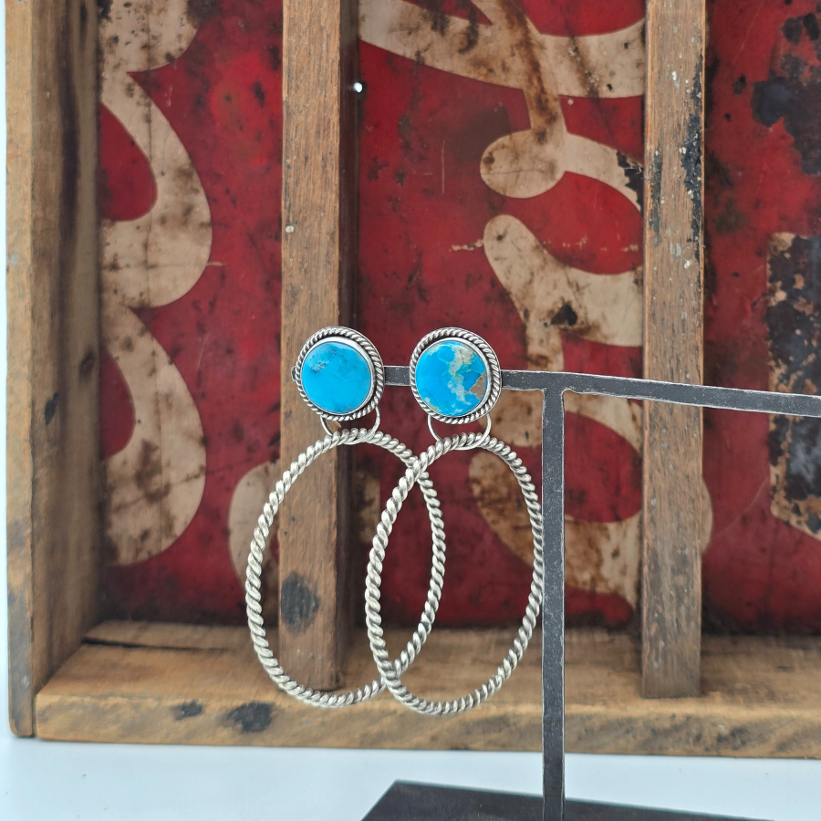 Kingman Large Hoop Earrings