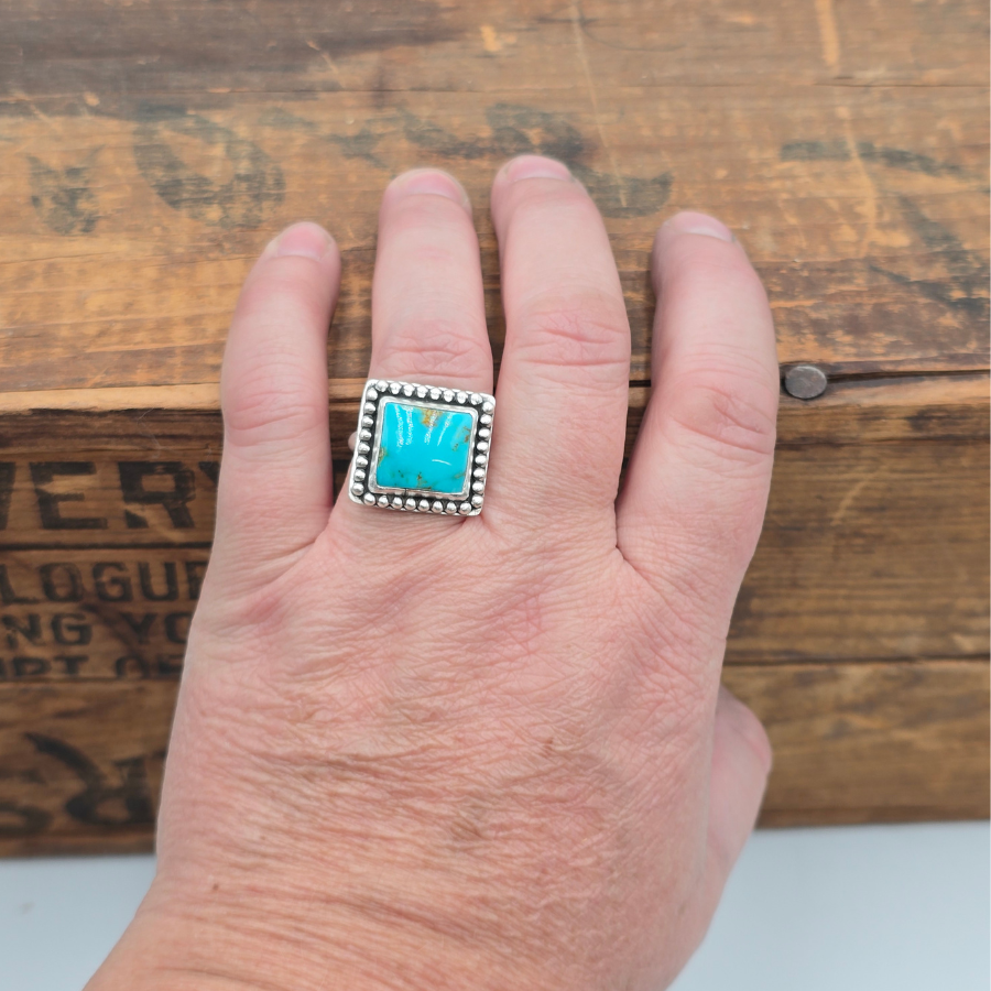 Kingman Square Ring