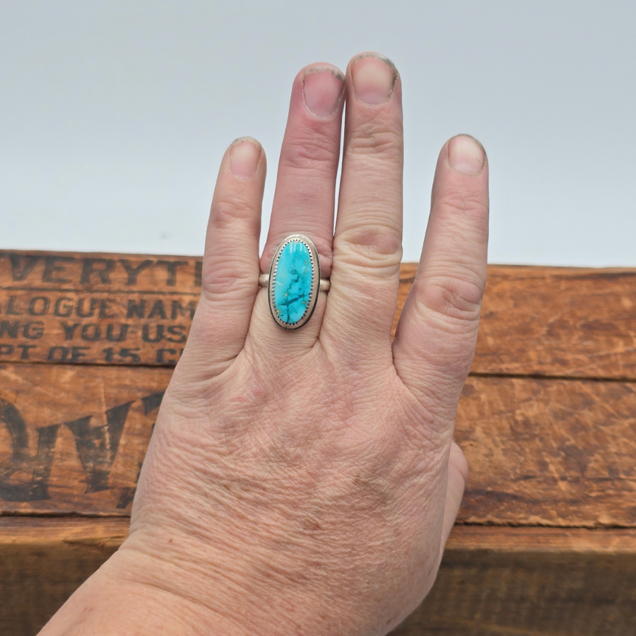 Kingman Turquoise Ring