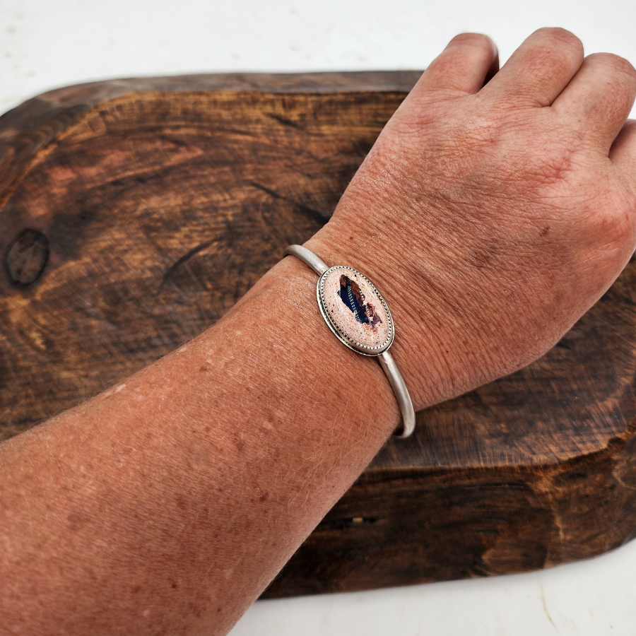 Mexican Fire Agate Bracelet