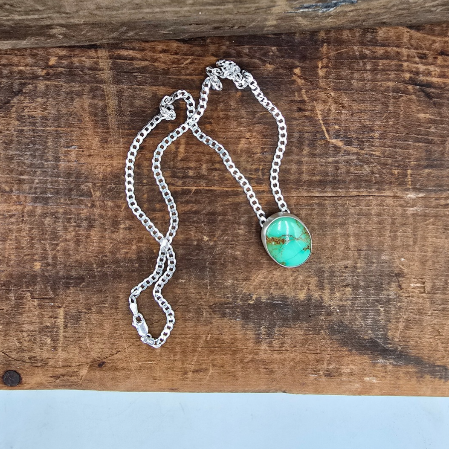 Natural Thunderbird Turquoise Necklace