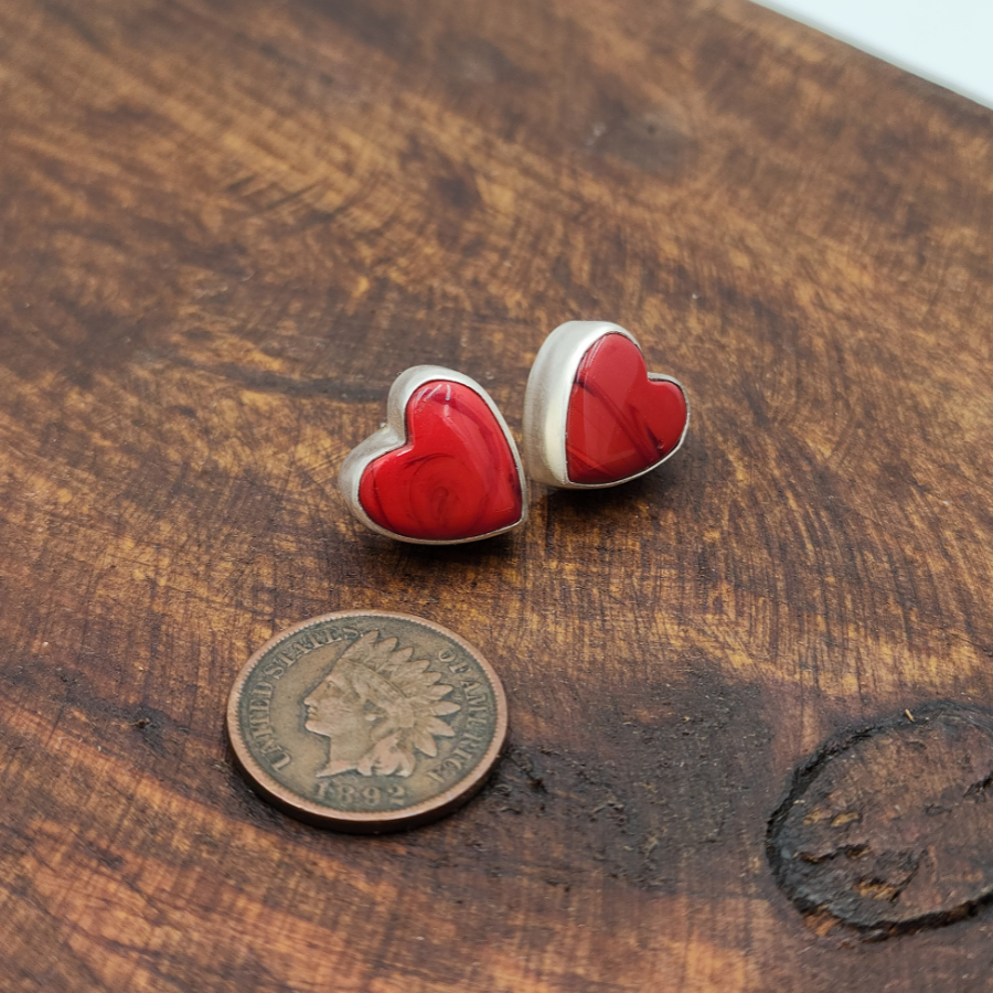 Rosarita Heart Earrings