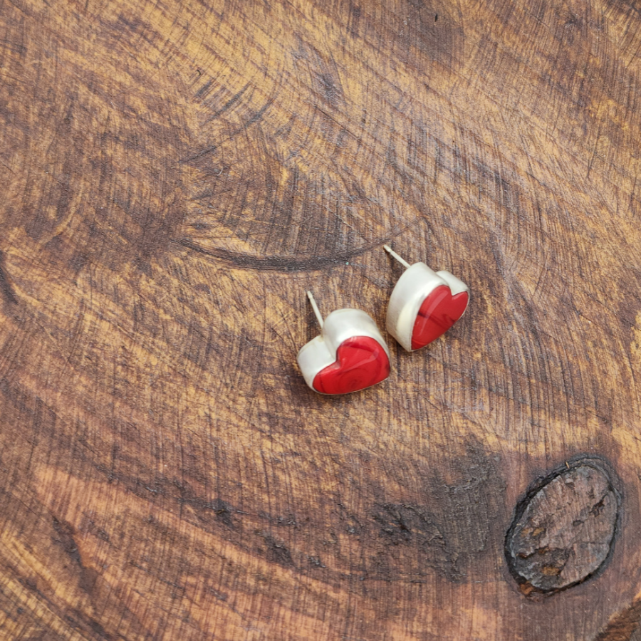 Rosarita Heart Earrings