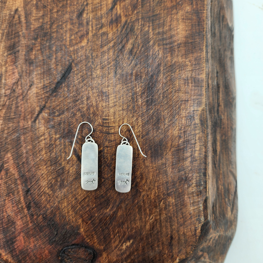 Royston Ribbon Bar Earrings