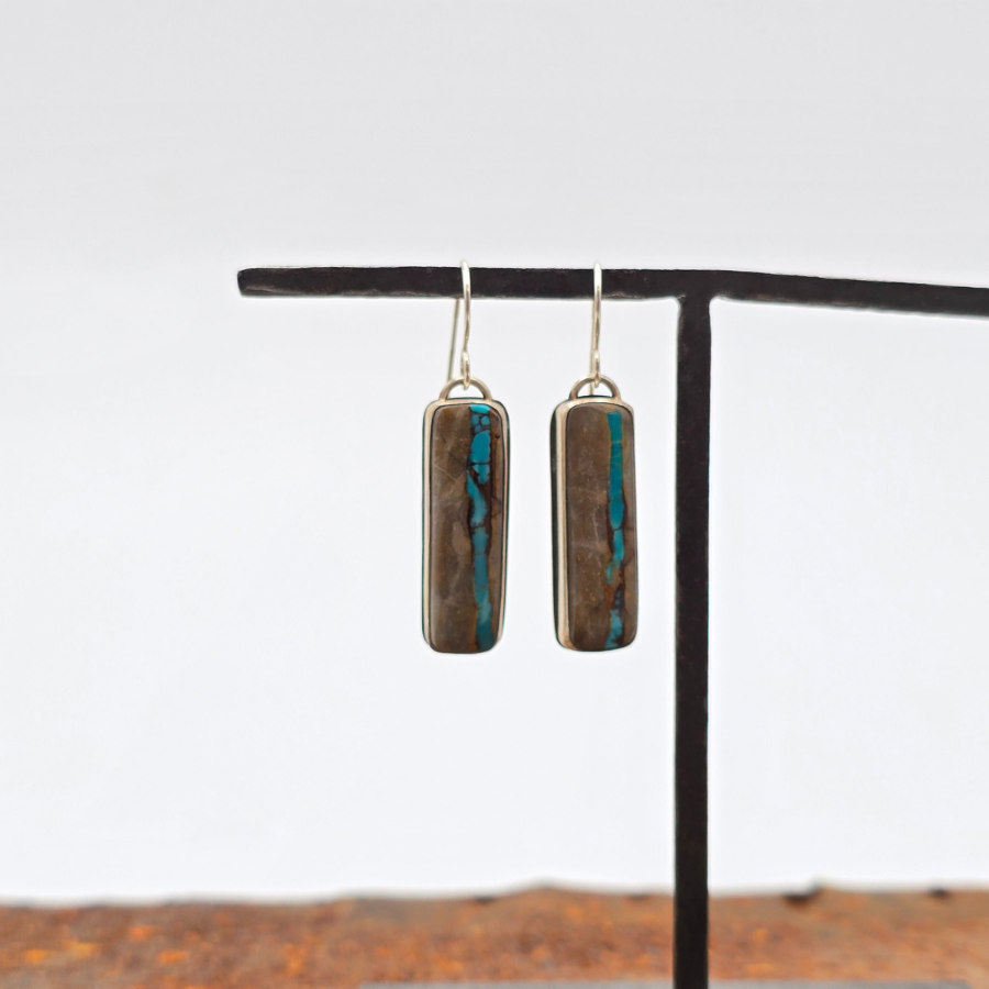 Royston Ribbon Bar Earrings