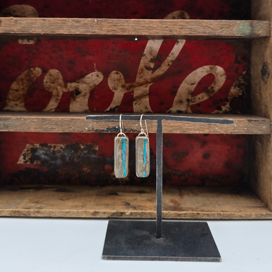 Royston Ribbon Bar Earrings