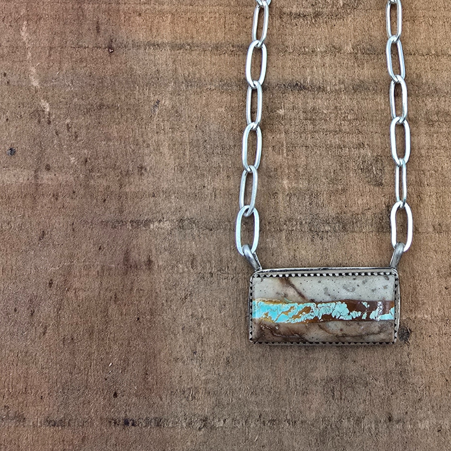 Royston Ribbon Bar Necklace