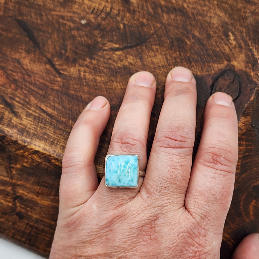 Larimar Ring