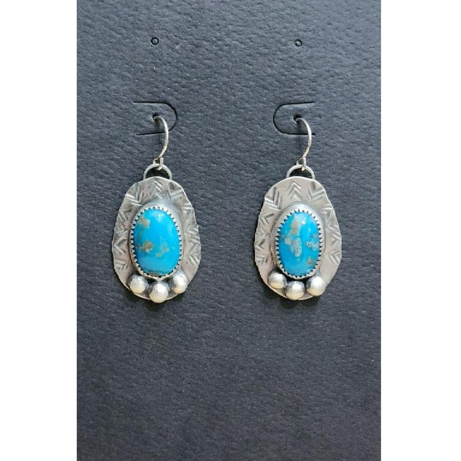 Morenci Turquoise Earrings