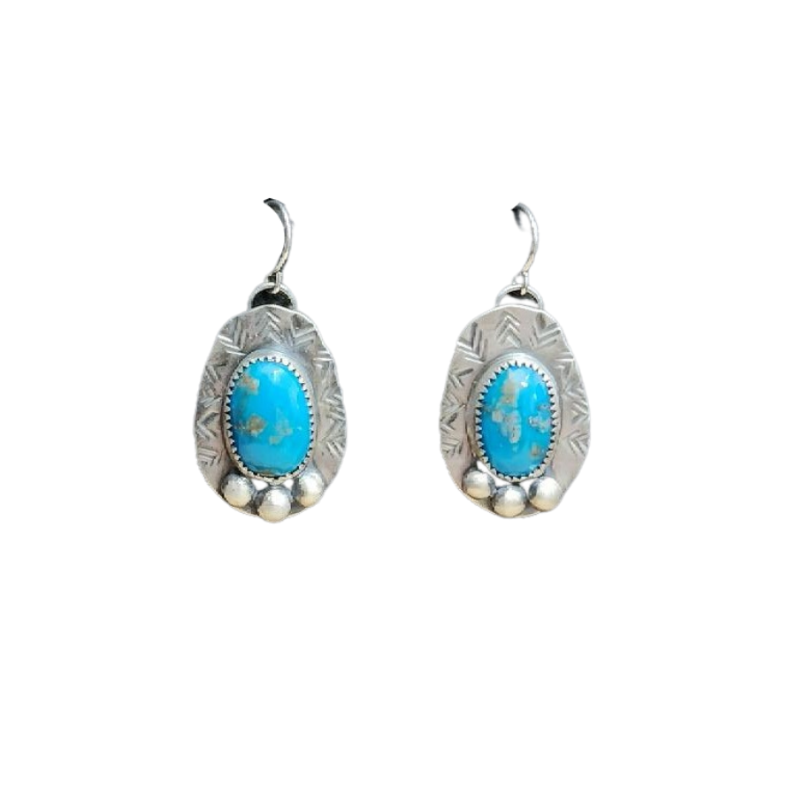 Morenci Turquoise Earrings