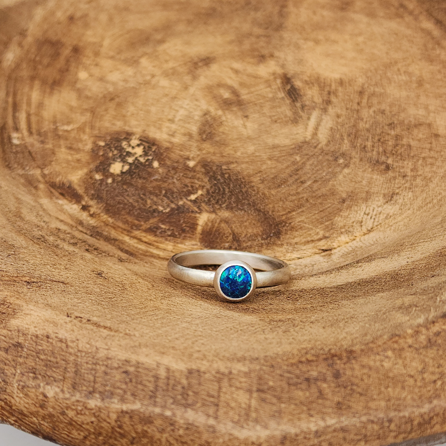 Colored Opal Ring