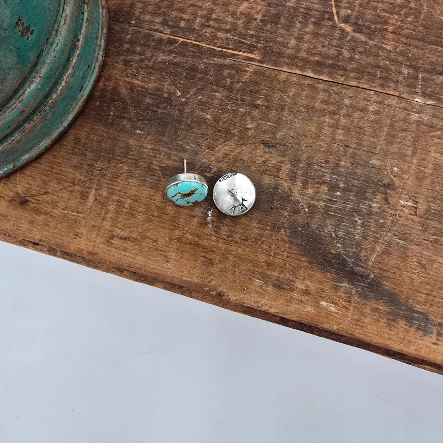 #8 Turquoise Stud Earrings Set 2