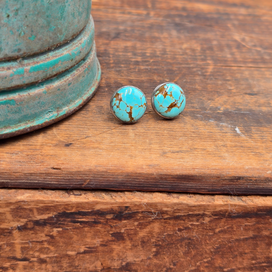 #8 Turquoise Stud Earrings Set 2