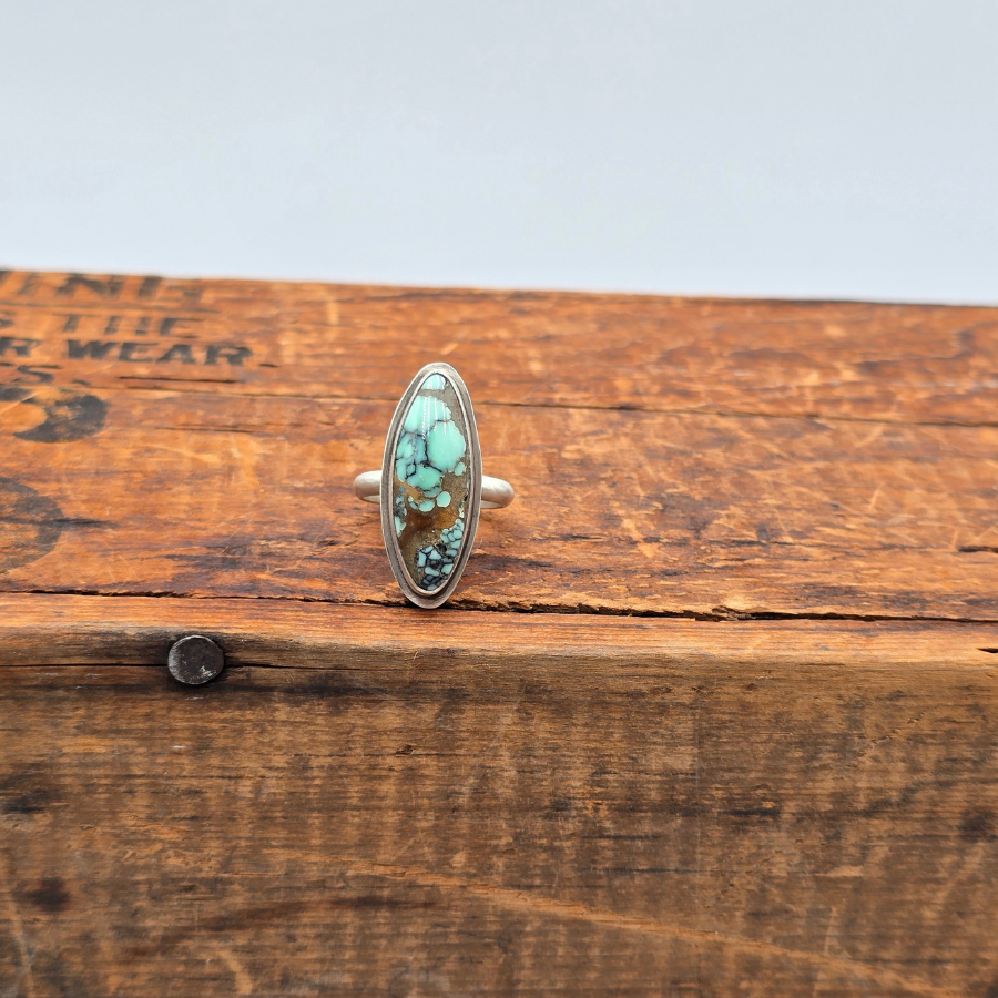 Angel Wing Variscite Ring