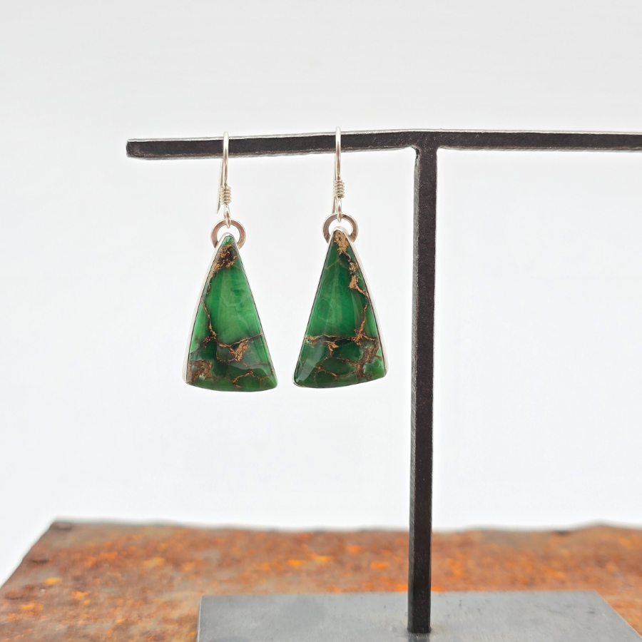 Australian Variscite Earrings