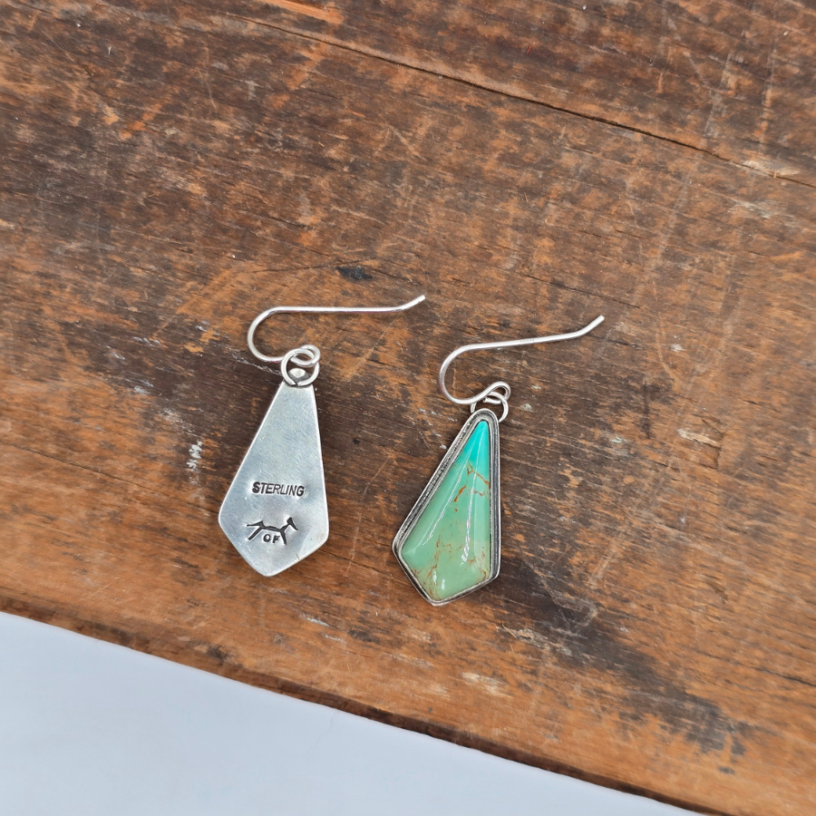 Baja Turquoise Kite Earrings