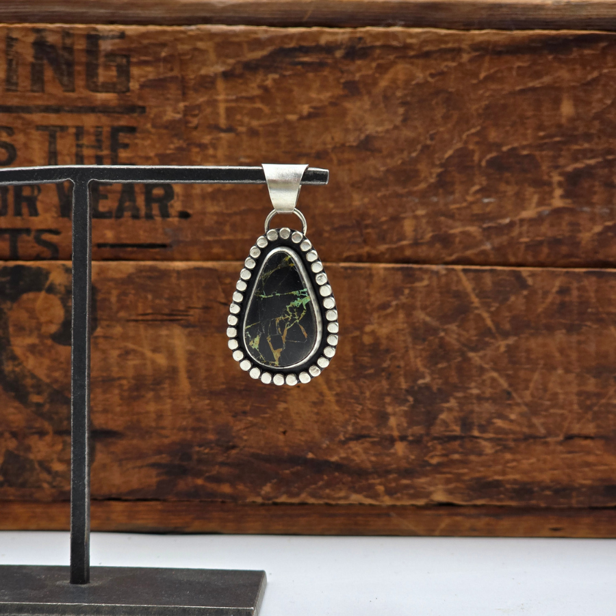 Blackjack Turquoise Pendant