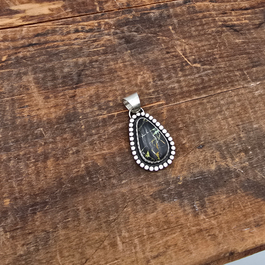 Blackjack Turquoise Pendant