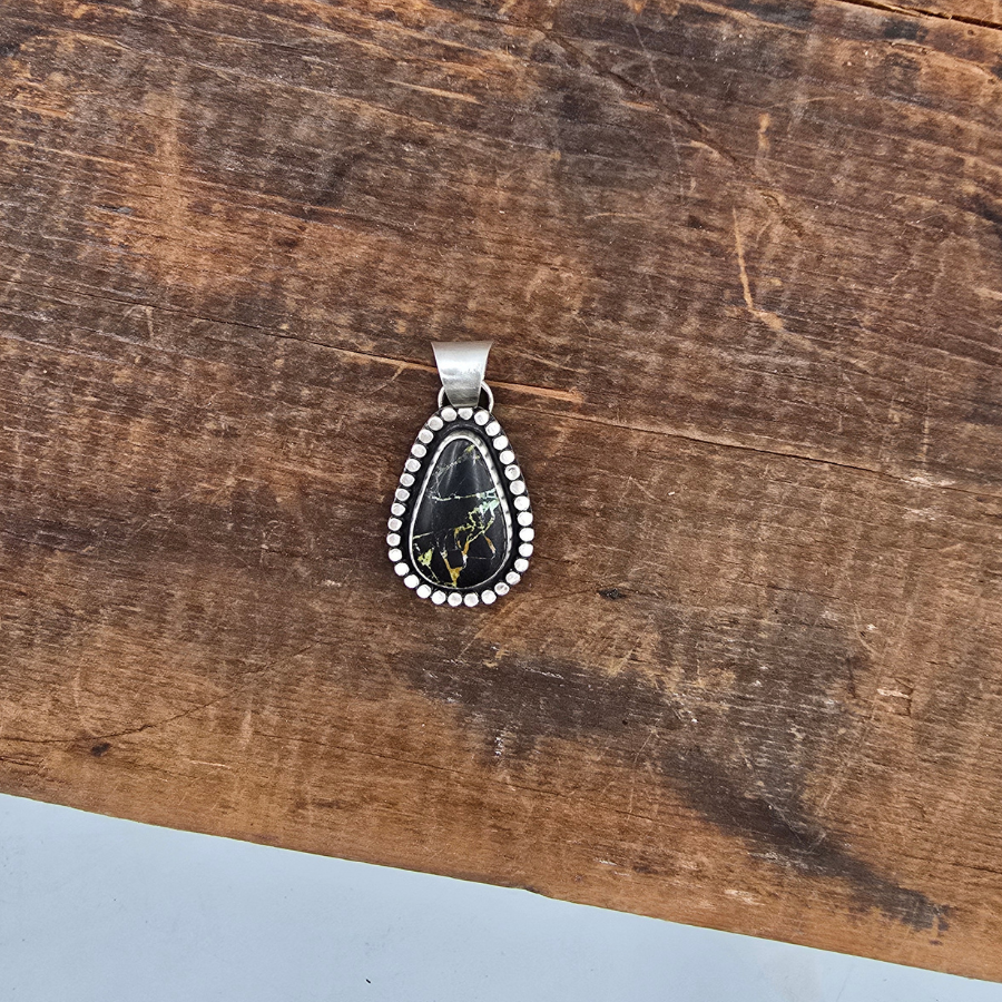 Blackjack Turquoise Pendant