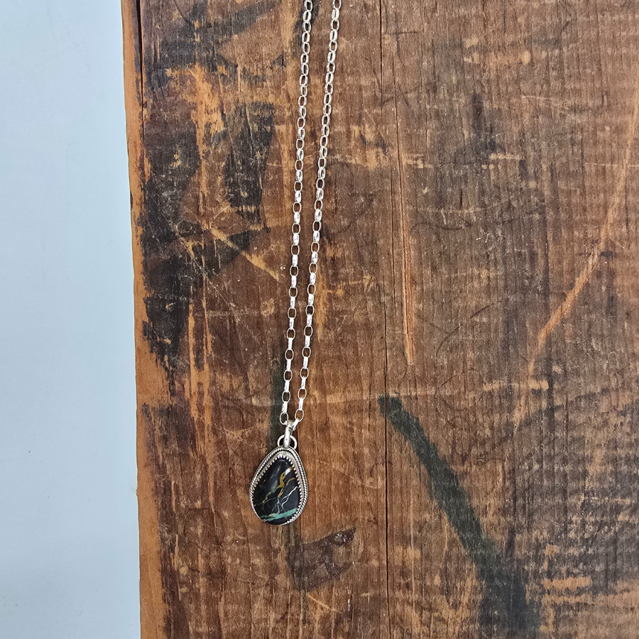 Blackjack Turquoise Necklace