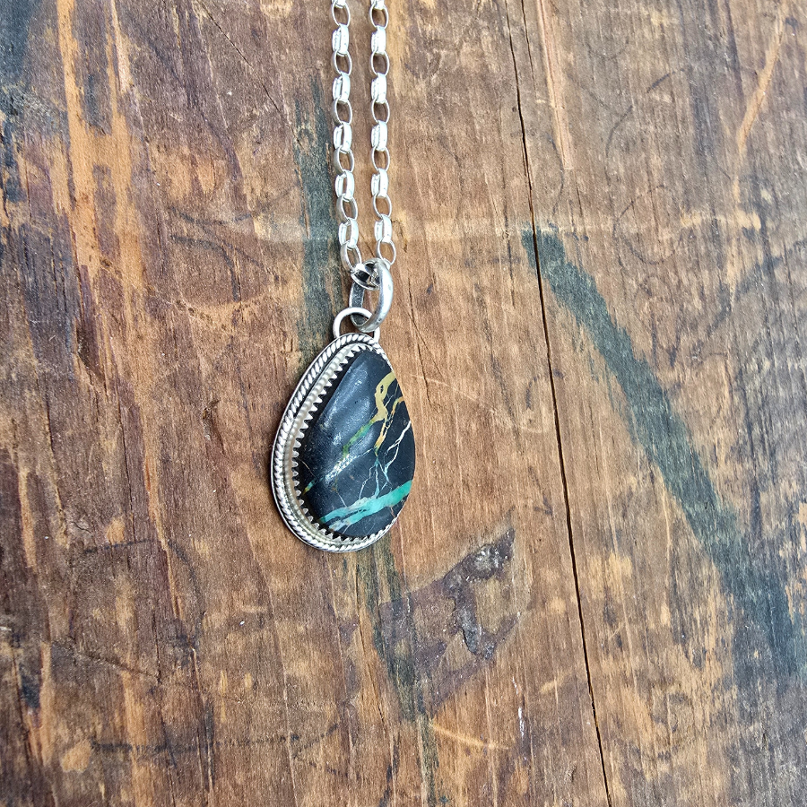 Blackjack Turquoise Necklace
