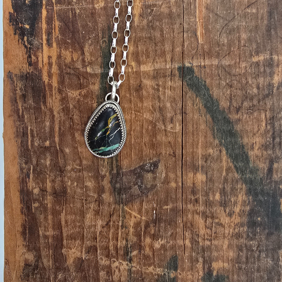 Blackjack Turquoise Necklace