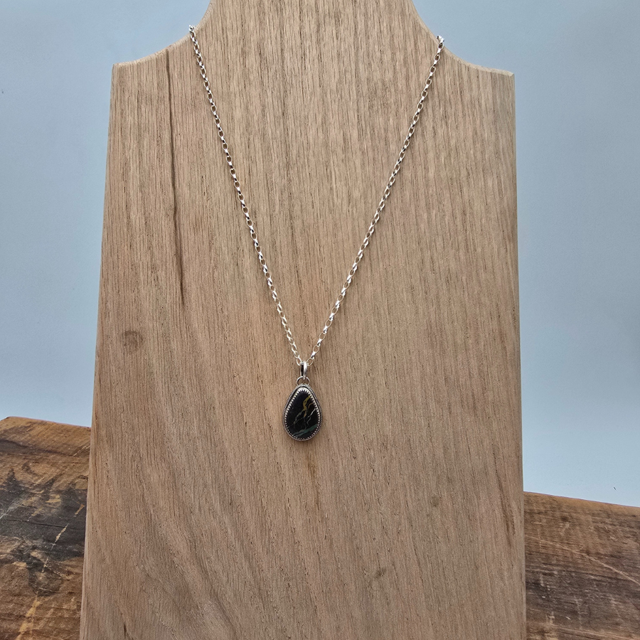 Blackjack Turquoise Necklace