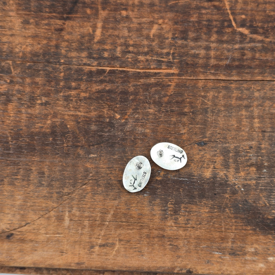 Broken Arrow Variscite Earrings