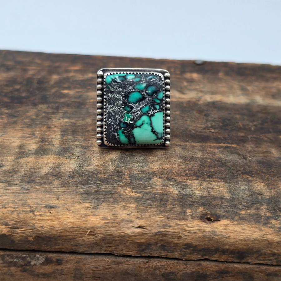 Broken Bridge Variscite Ring