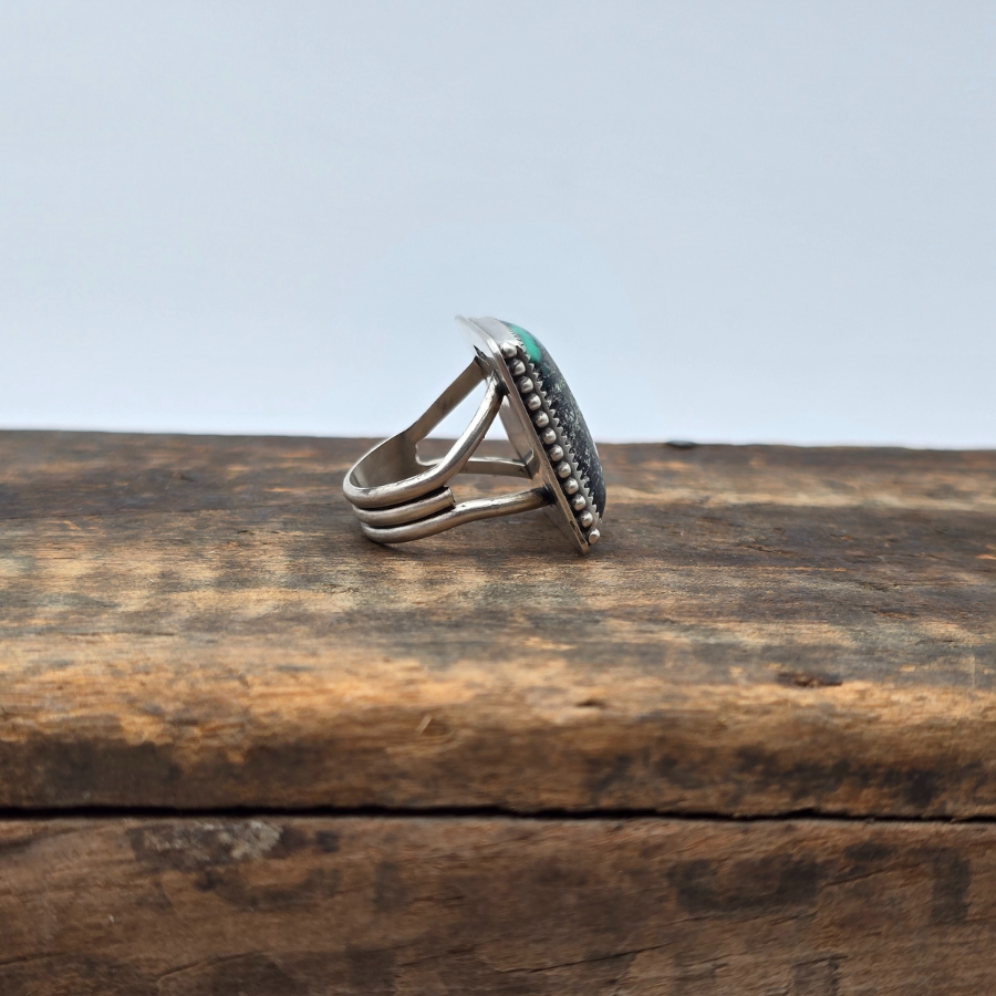 Broken Bridge Variscite Ring