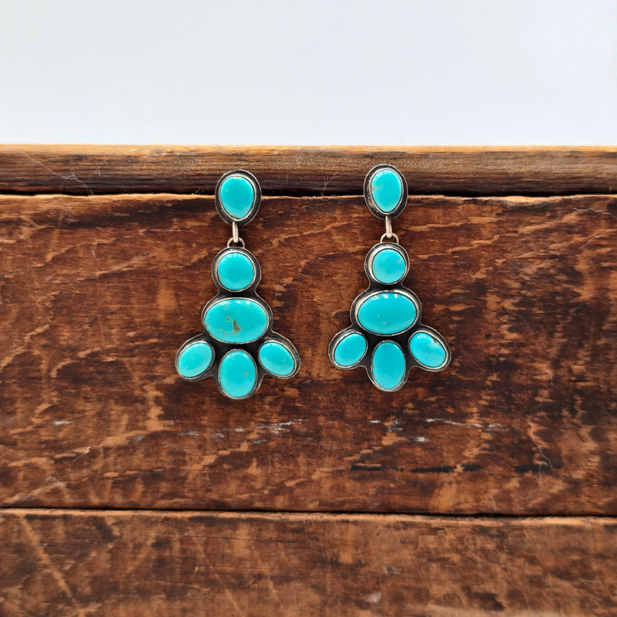 Campitos Turquoise Stud Earrings