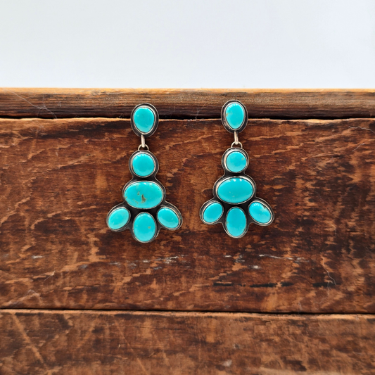 Campitos Turquoise Stud Earrings