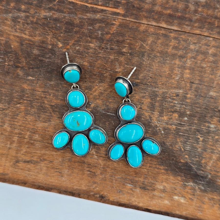 Campitos Turquoise Stud Earrings