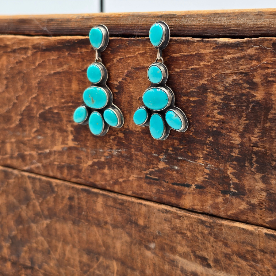 Campitos Turquoise Stud Earrings