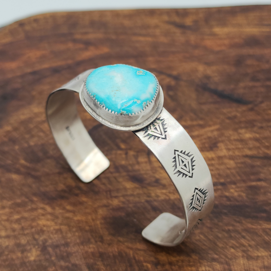 Candelaria Hill Big Nugget Sterling Silver Bracelet
