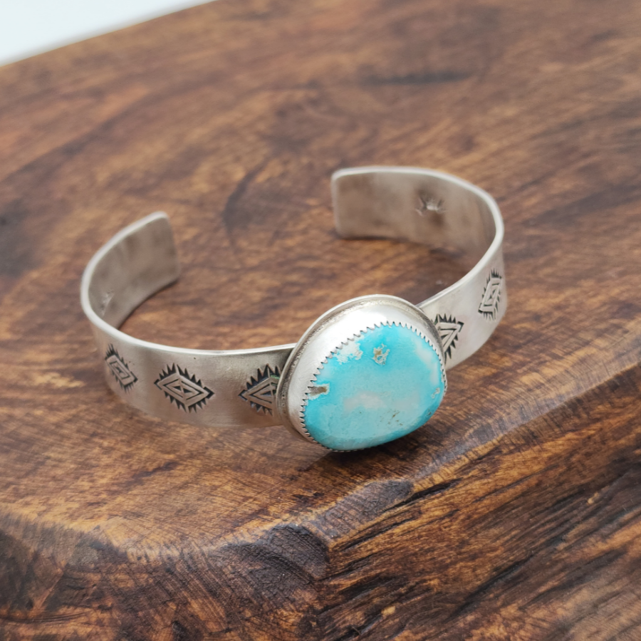 Candelaria Hill Big Nugget Sterling Silver Bracelet