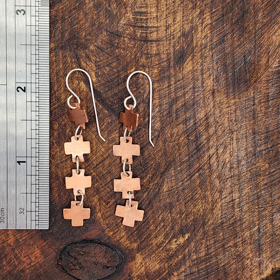 Multi Cross Earrings