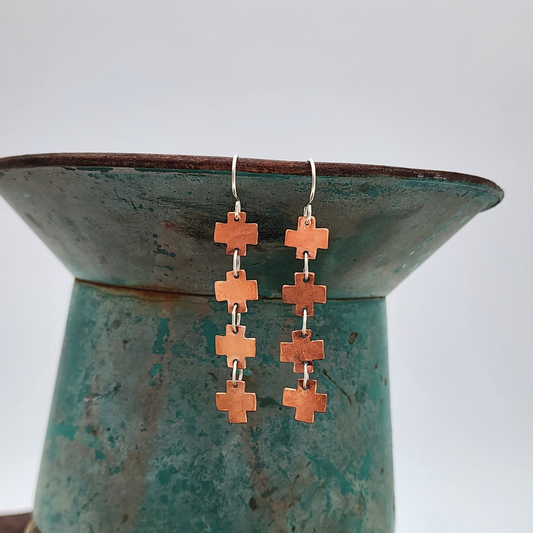 Multi Cross Earrings