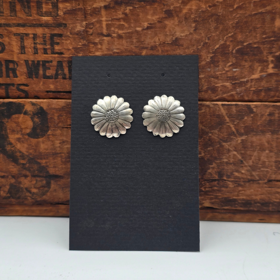 Flower Concho Earrings