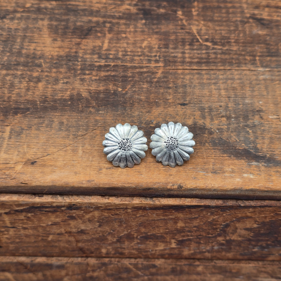 Flower Concho Earrings