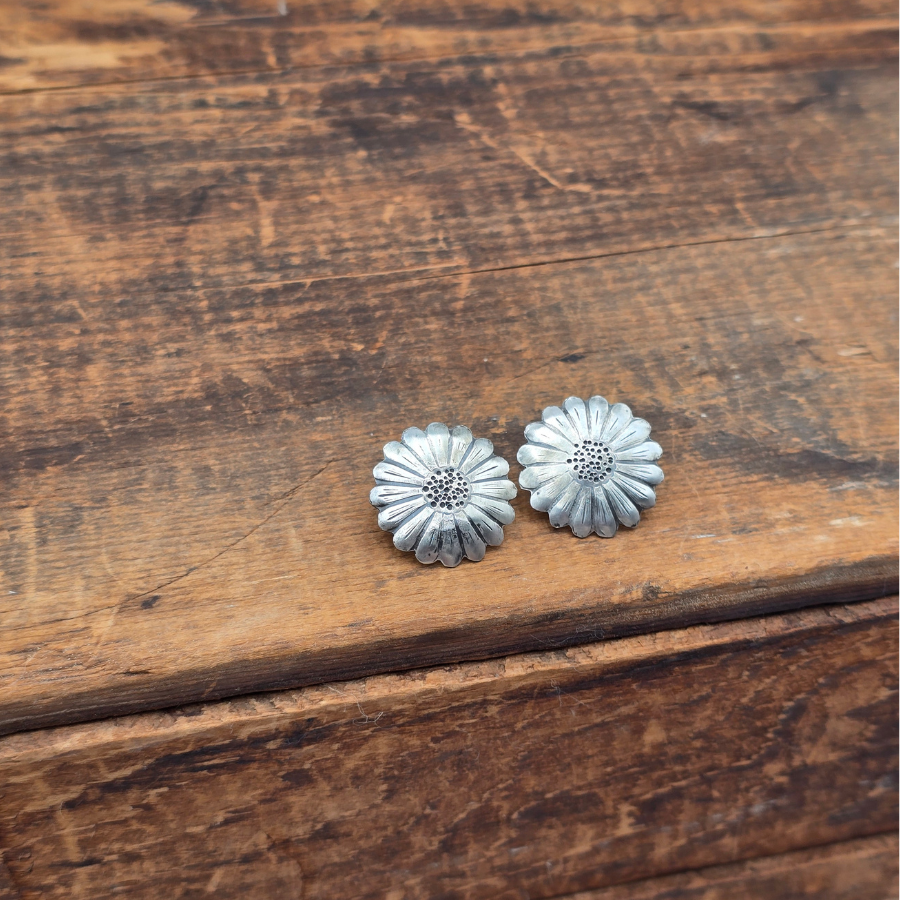 Flower Concho Earrings