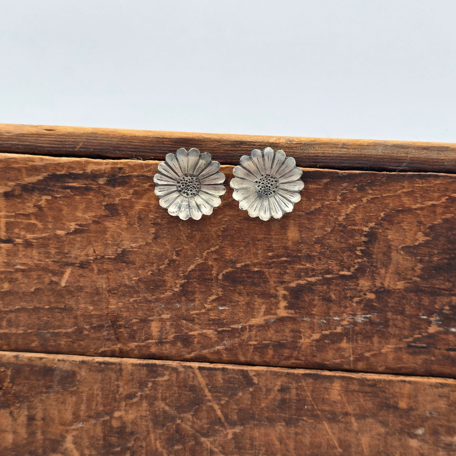 Flower Concho Earrings