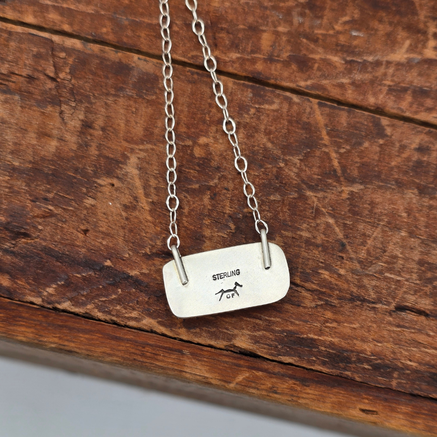 Kingman Small Bar Necklace