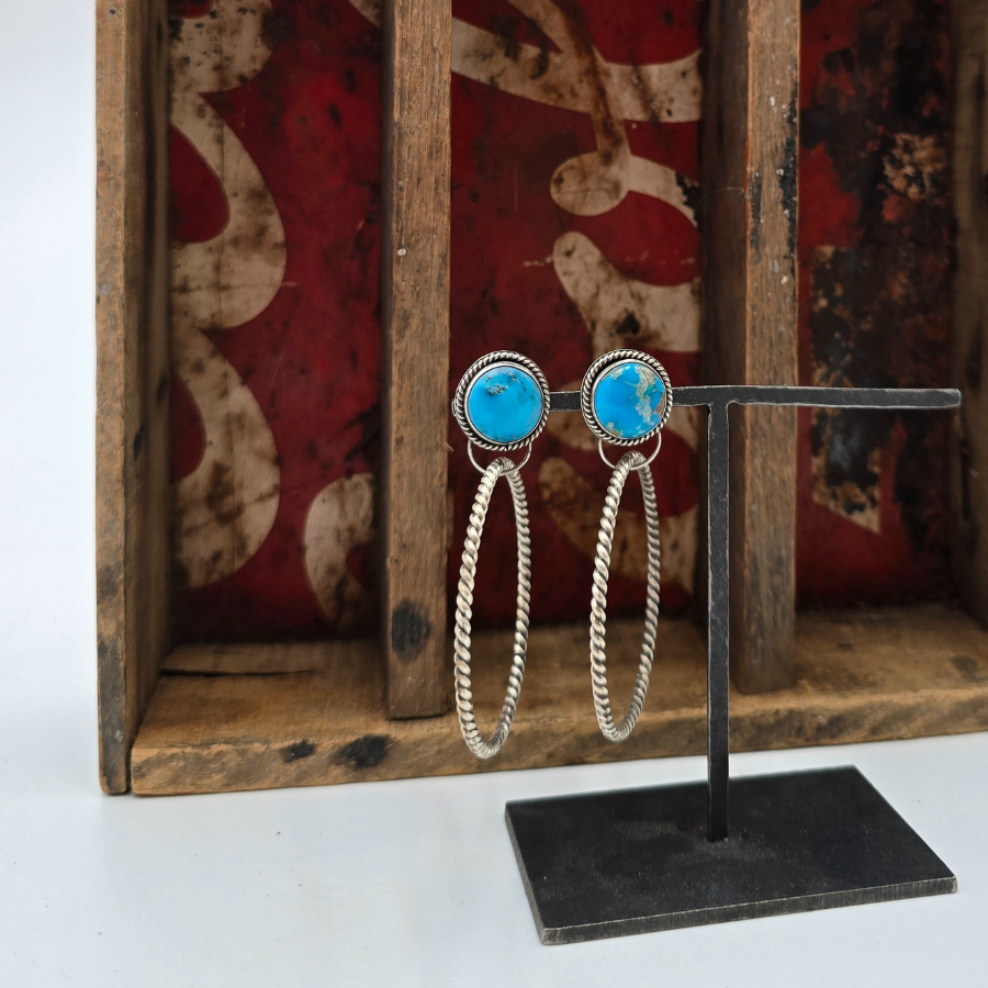 Kingman Large Hoop Earrings