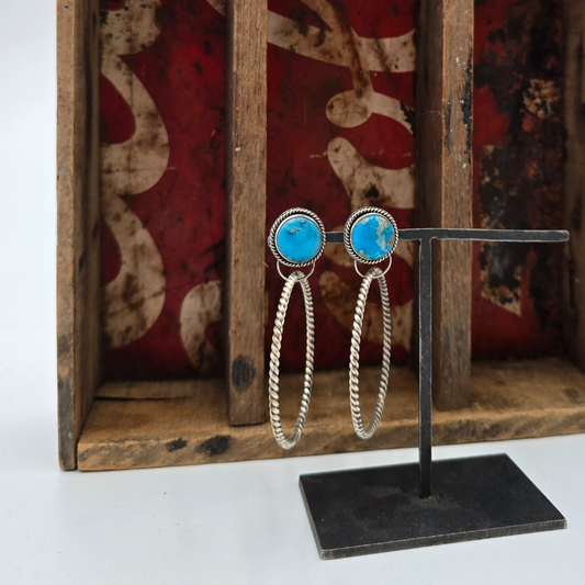 Kingman Large Hoop Earrings
