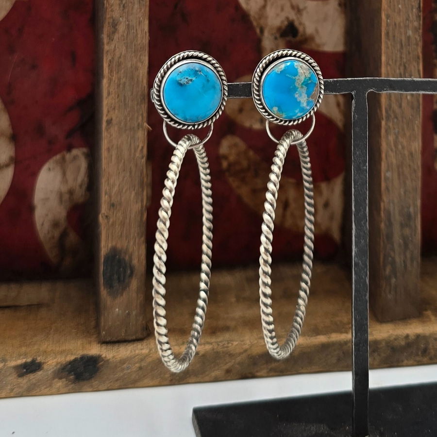 Kingman Large Hoop Earrings